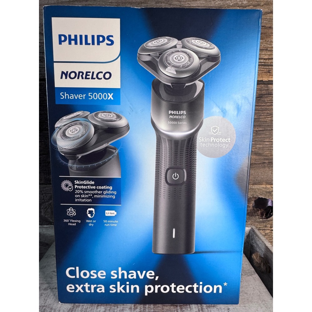 Philips Norelco Shaver 5000X | Wet/Dry NIB Sealed | MSRP $90